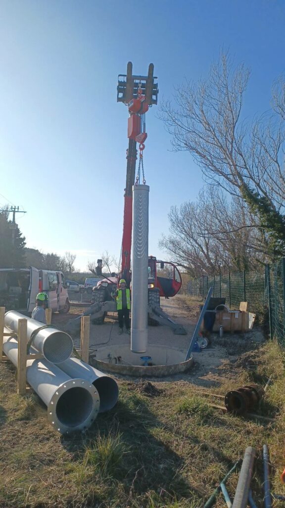 Manœuvre des tubages-Forapulse