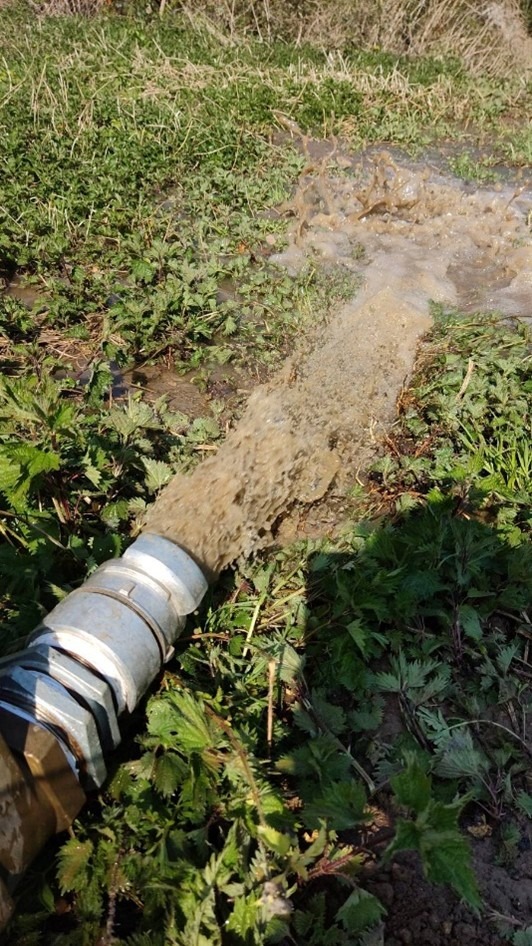 Dégagement du fond d'un ouvrage avec Hydropuls® et générateur d'impulsions GI - Forapulse