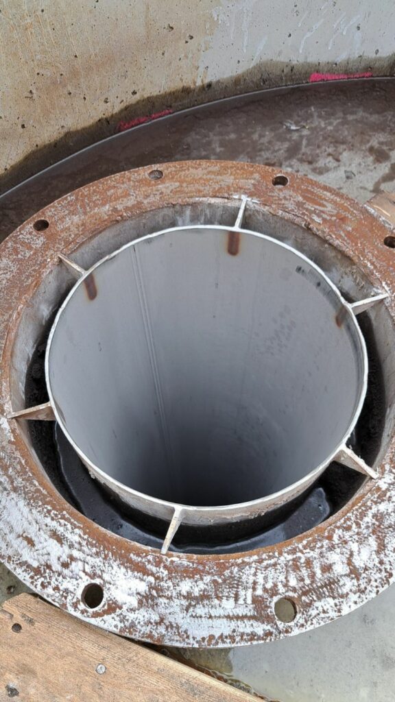 Recépage du tubage Inox - Forapulse