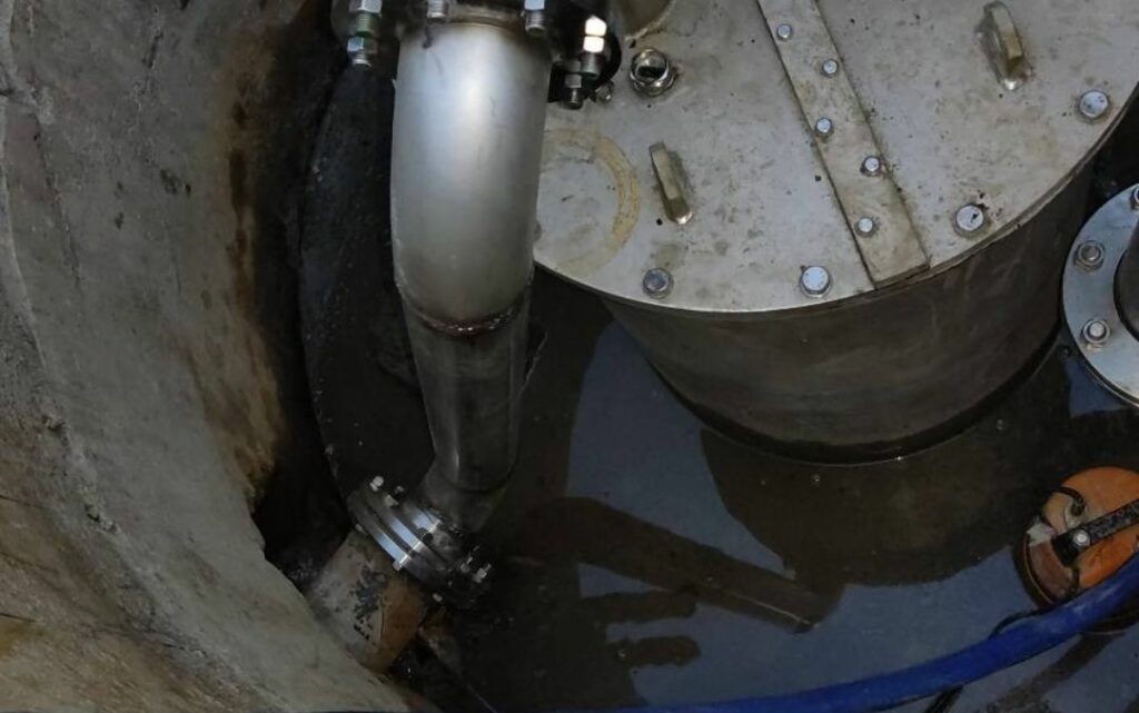 Capot étanche sur tête de puits - Forapulse