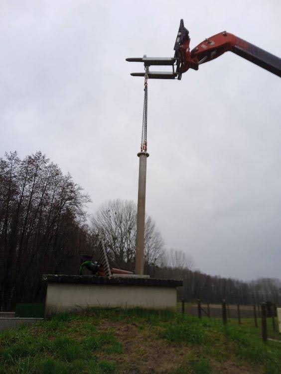 Elément de colonne déposé - Nettoyage de forage - Forapulse