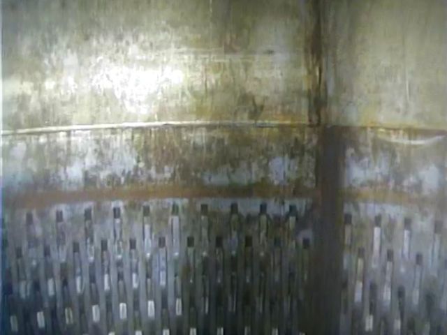 Sommet des crépines bien dégagé après travaux - Forapulse