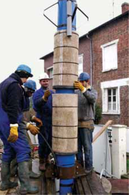 Mise en place filtre Cuau-Forem IDF Forages