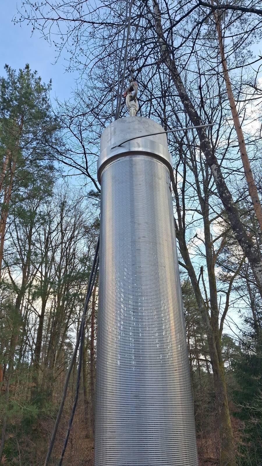 Tube crépiné pour rechemisage de forage-Forapulse