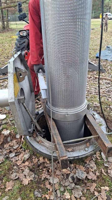 Raccord ZSM sur tube crépiné-Chantier de rechemisage-Forapulse